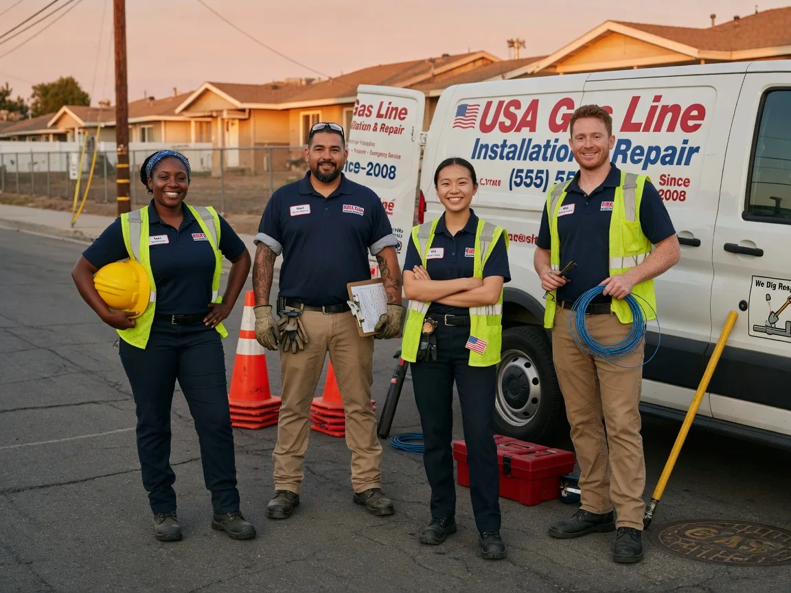 Gas Line Installation company in Oakland, RI